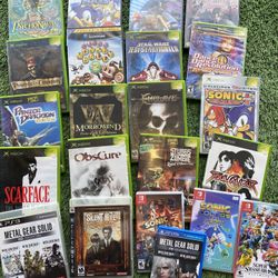 Xbox, Scarface, Nintendo Switch, PS3, Video Games, Sonic, Super Smash Bros, Nintendo