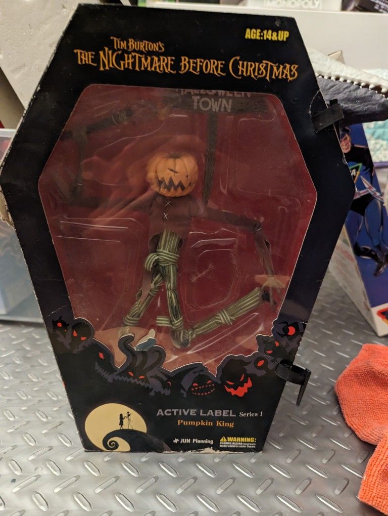 Nightmare Before Christmas Pumpkin King Figure