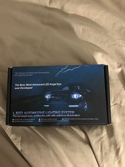 LED Angel Eye Advanced Automotive Lighting System...(New In Box)...