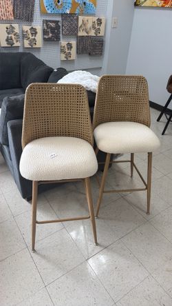Set of 2 Bar Stools