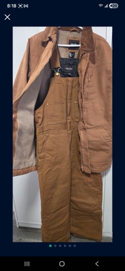 Thermal Bib Overalls And  JACKET, Weather-Resistant