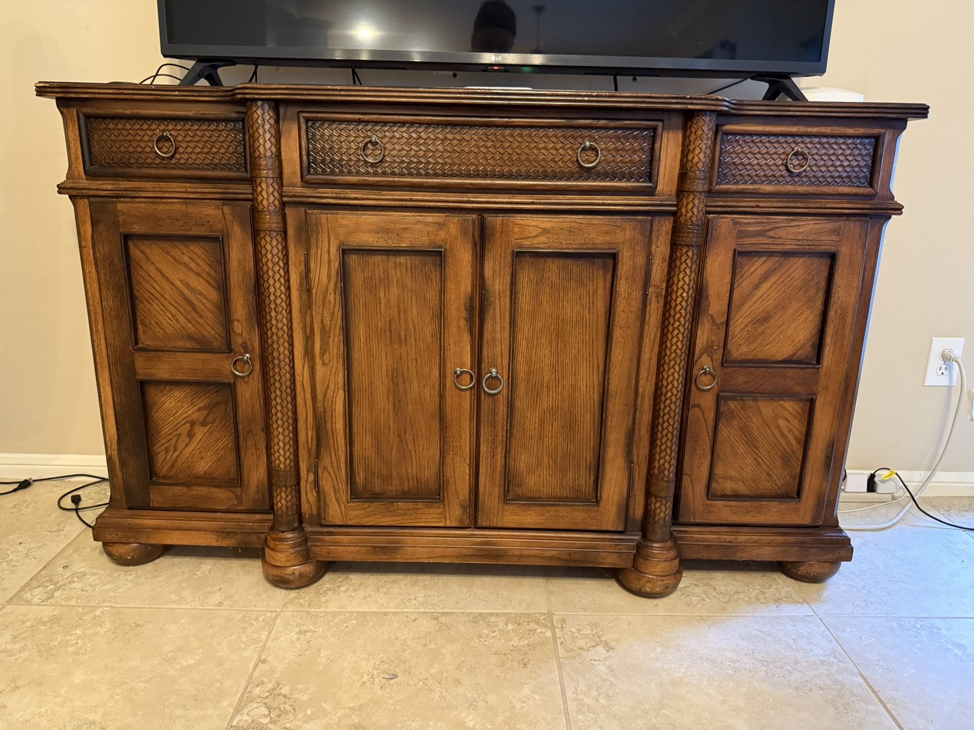 Wooden china/ TV Stand