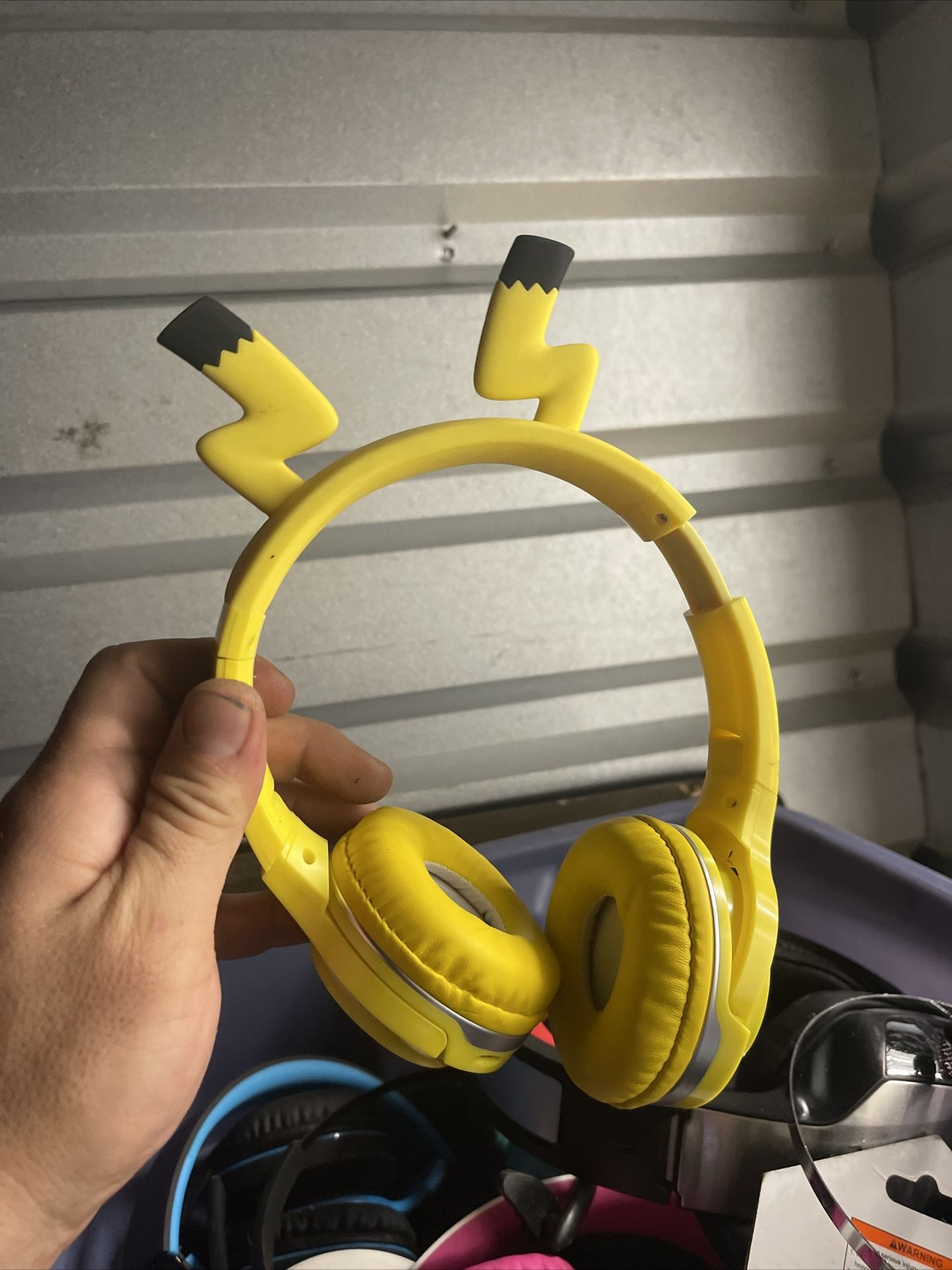 Pikachu Bluetooth Headphones 