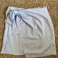 Blue wrap Skirt