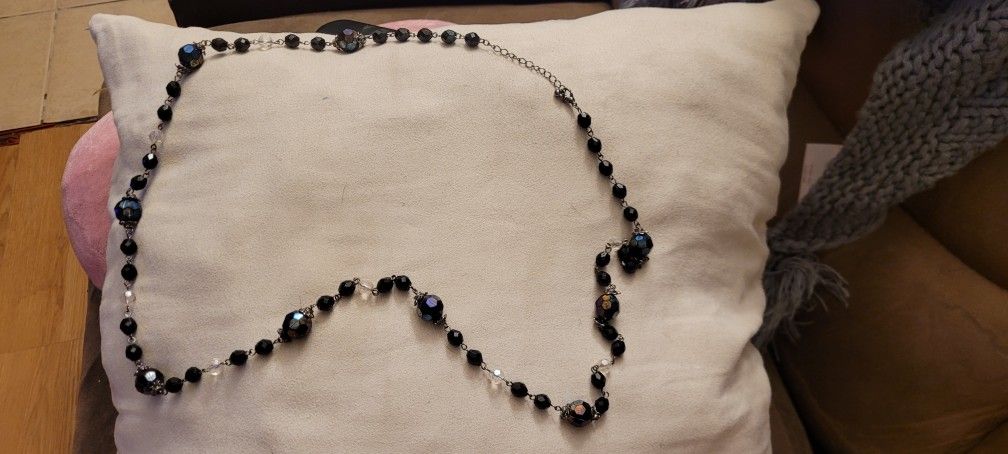 Beaded Long Necklace