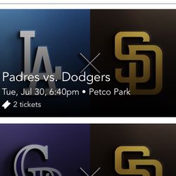 Padres Vs Dodgers 7-30-24 
