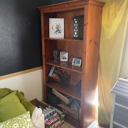 Cherry Wood Bookshelf