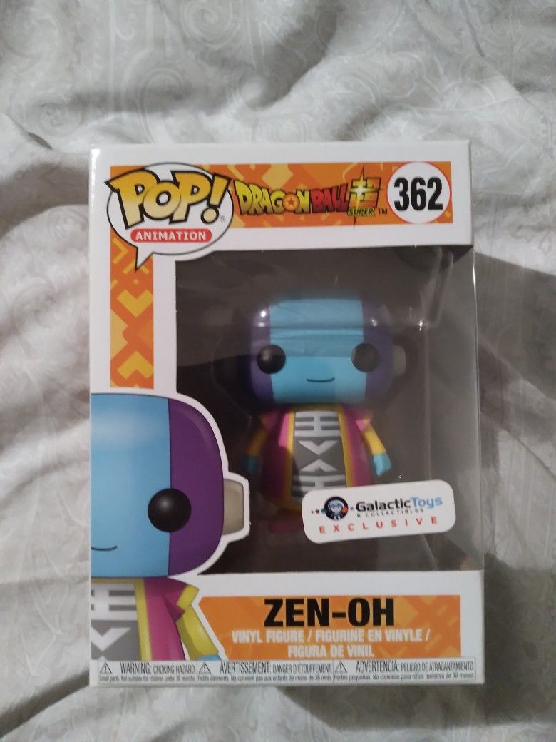 DBZ Dragon Ball Super Zeno ZenOh Sama Funko Pop 362