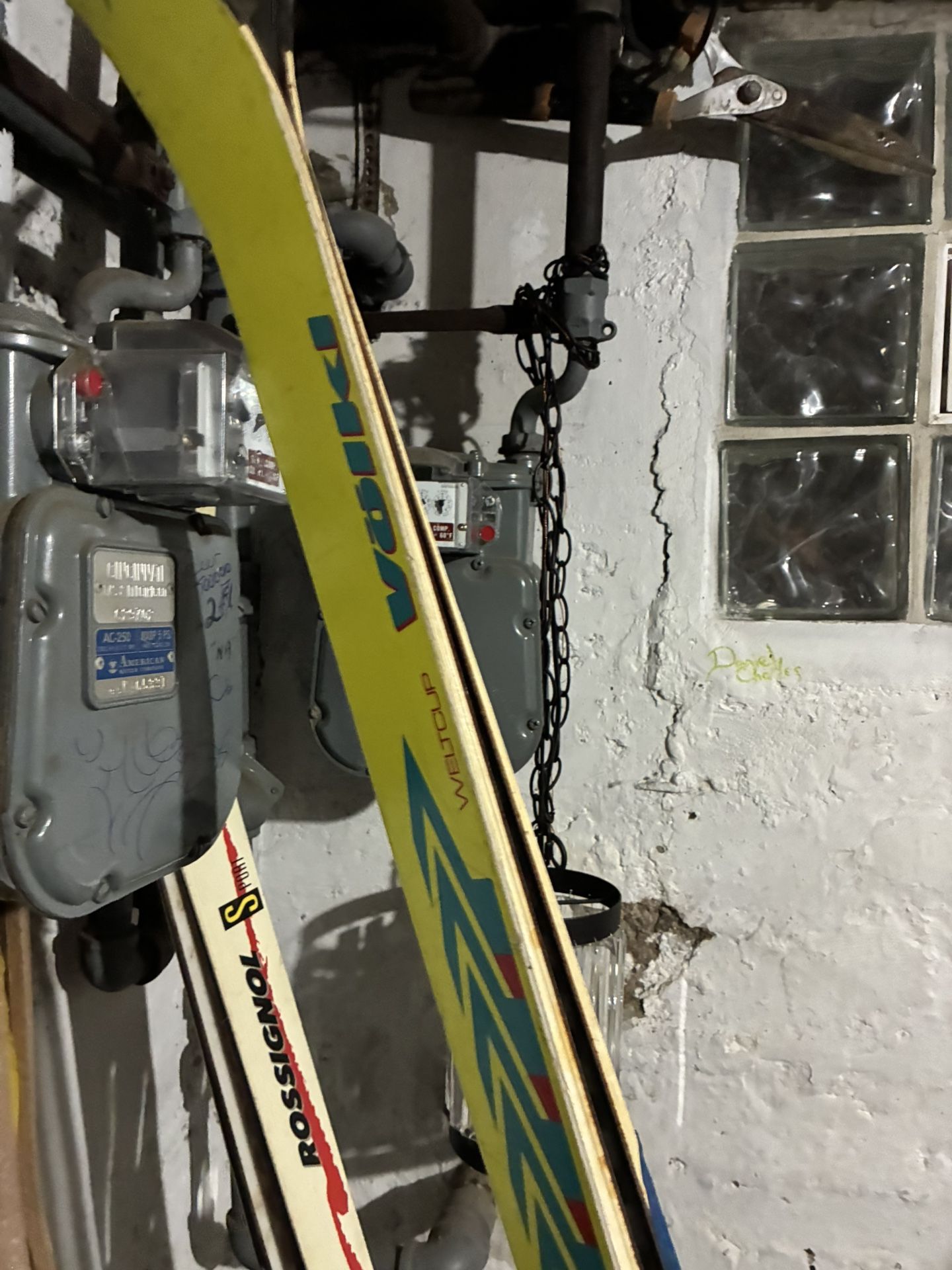 New Ski And ski poles Practically brand new