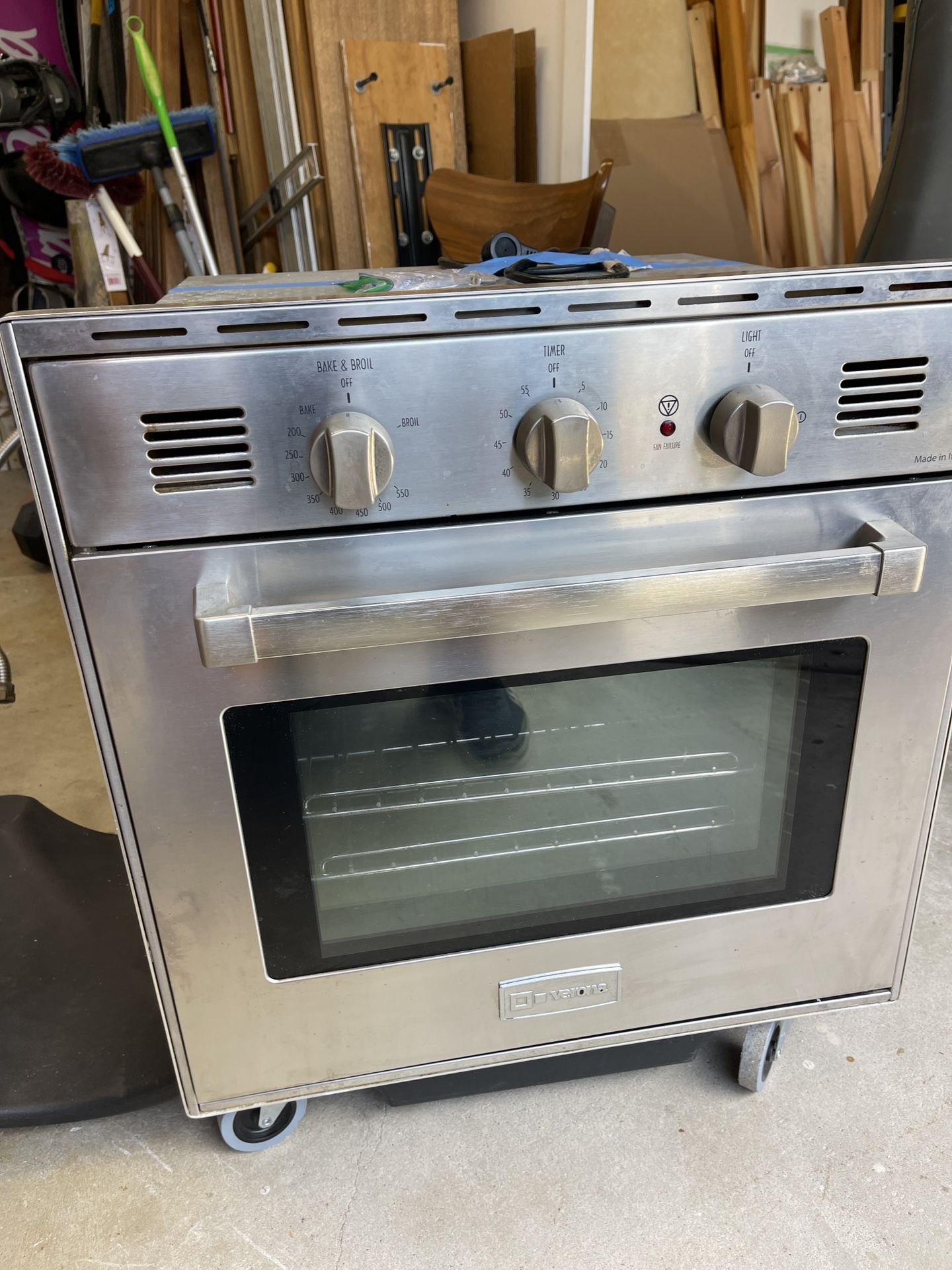 24” Inch Gas Oven - Stainless Steel