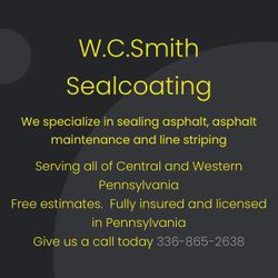 Sealcoating And Line Striping 