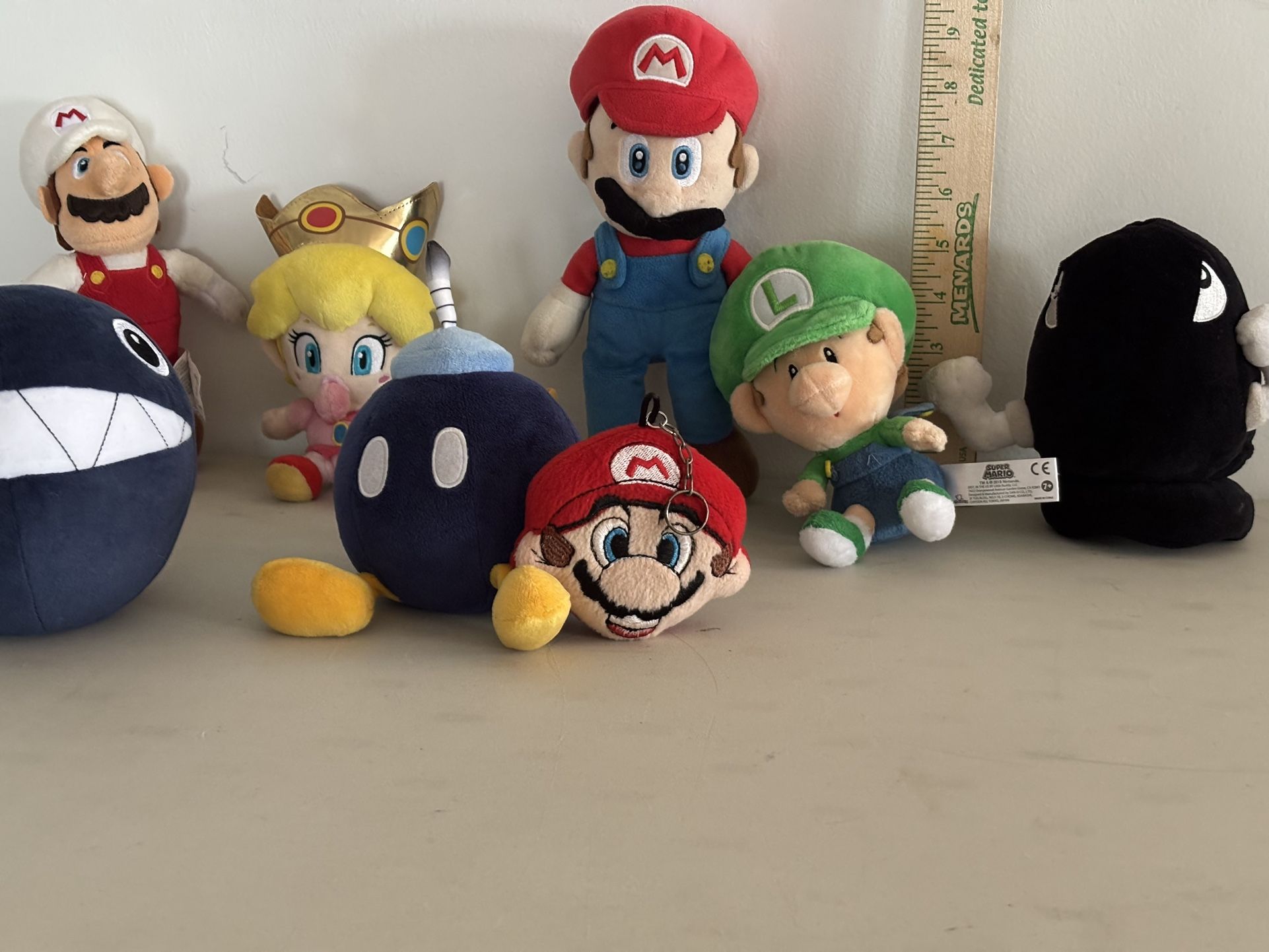 SUPER MARIO PLUSH $10 EACH