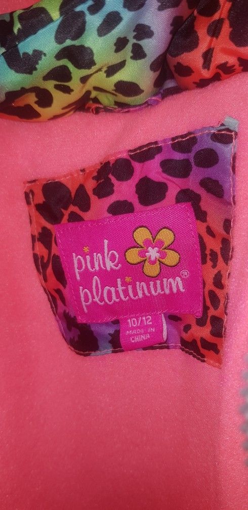 Pink Platinum Jacket (Size 10/12)