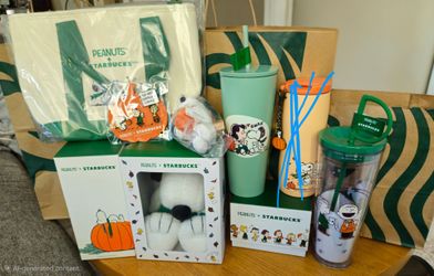 Starbucks Snoopy Fall Collectio