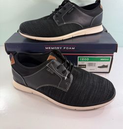 NEW IZOD Men's Drift Casual Breathable Lightweight Shoes - Black
