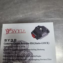 Camera Quick Disconnect 