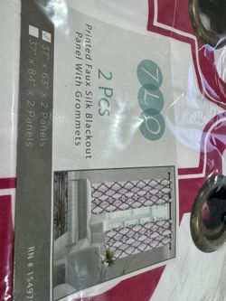 Curtains /Therma Light SunBlock, 2 Window Panels. Firm Price!