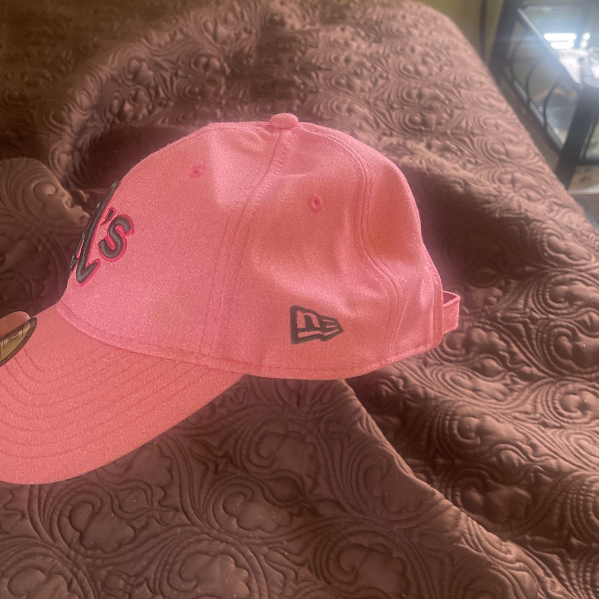 Pink Oakland A’s Adjustable Hat