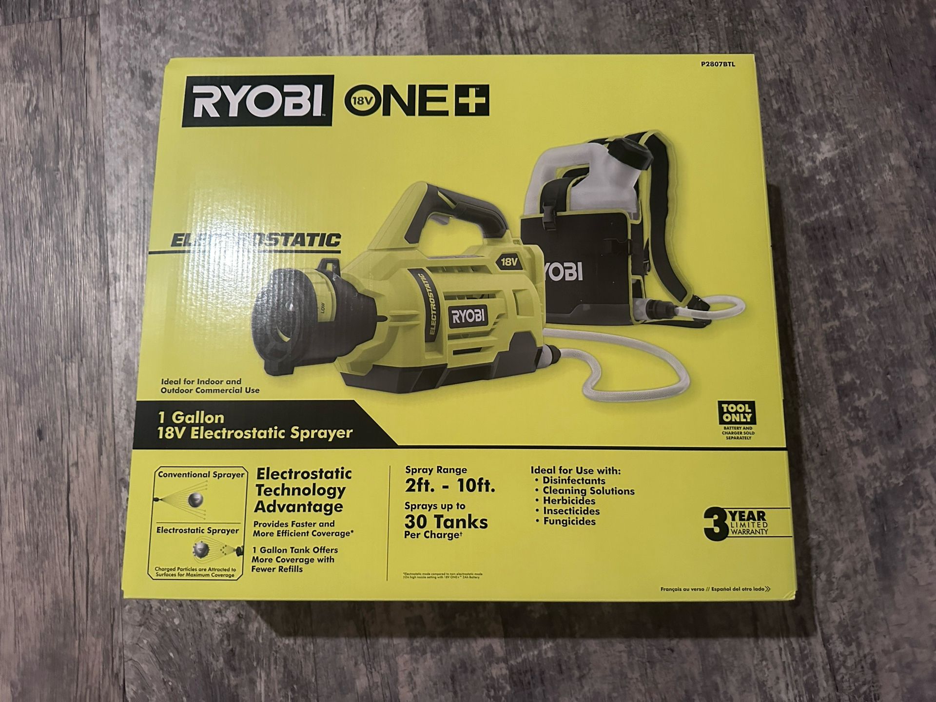 Ryobi One 1 Gallon 18V Electric Sprayer