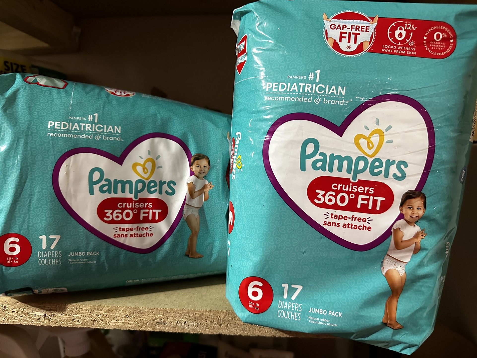 Pampers Size 6