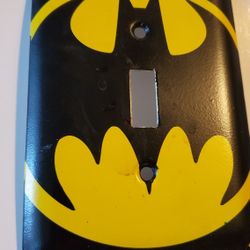Batman Wall Switch Plate: With Screws