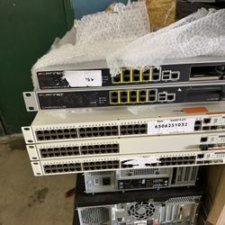 Lot Of Network Equipment FORTINET CISCO ARUBA ALCATEL