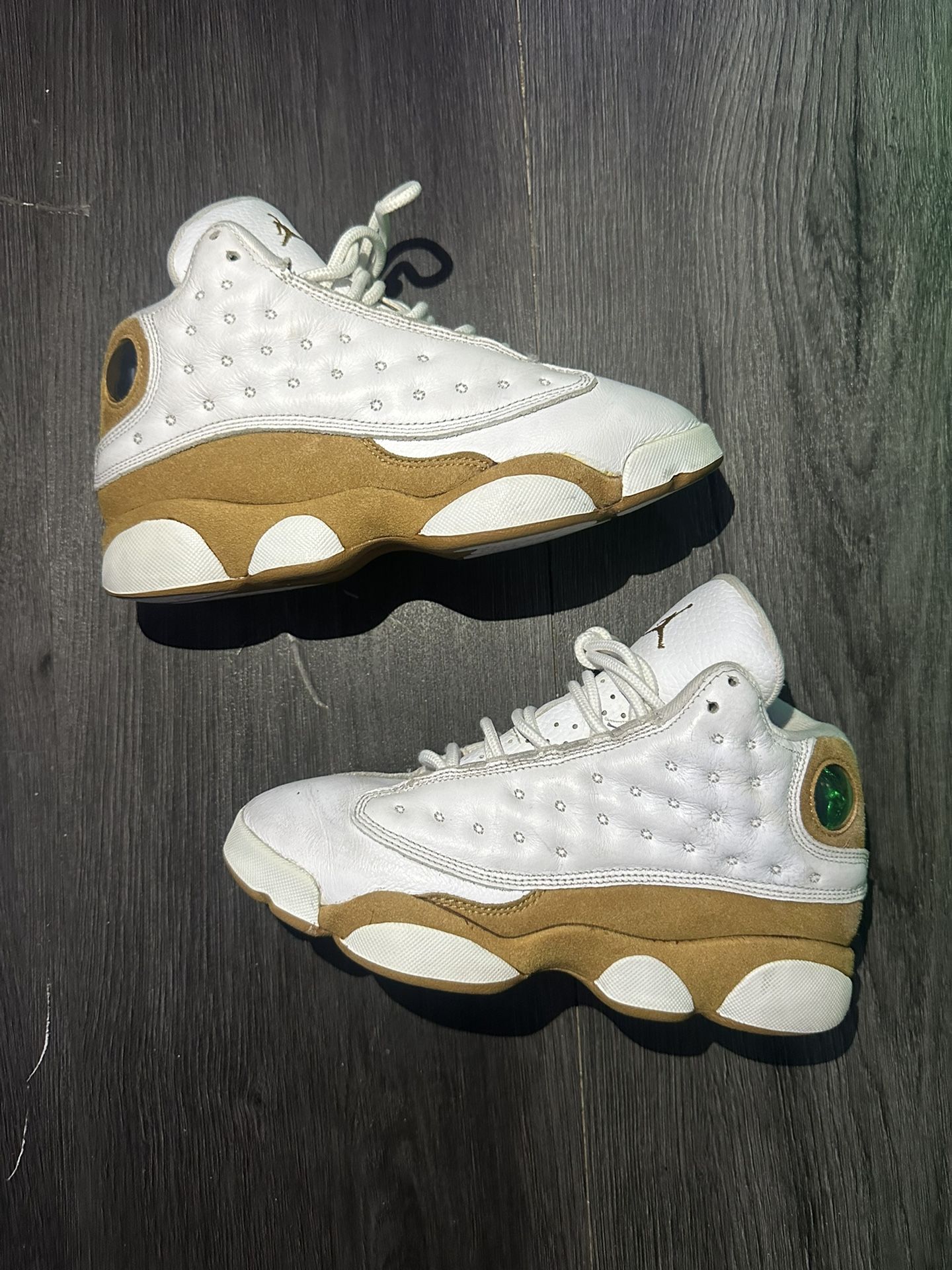 Size 4 (GS) / Women’s Size 5.5 - Jordan 13 Retro Mid Wheat