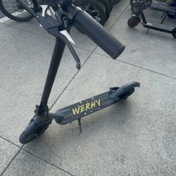 WERHY 8.5/10 Inches Electric Scooter, 350W/500W Powerful Motor & 19/22 MPH Top Speed, 15-28Miles Long Range, Folding E Scooter with Dual Braking for A