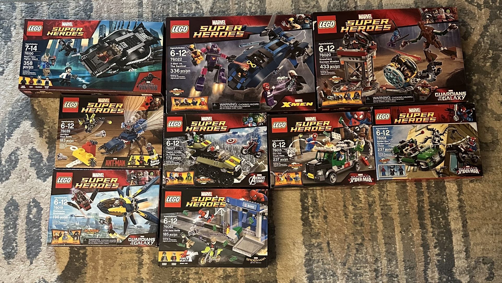 Big Lot Of Lego Marvel Superheros. Read Description