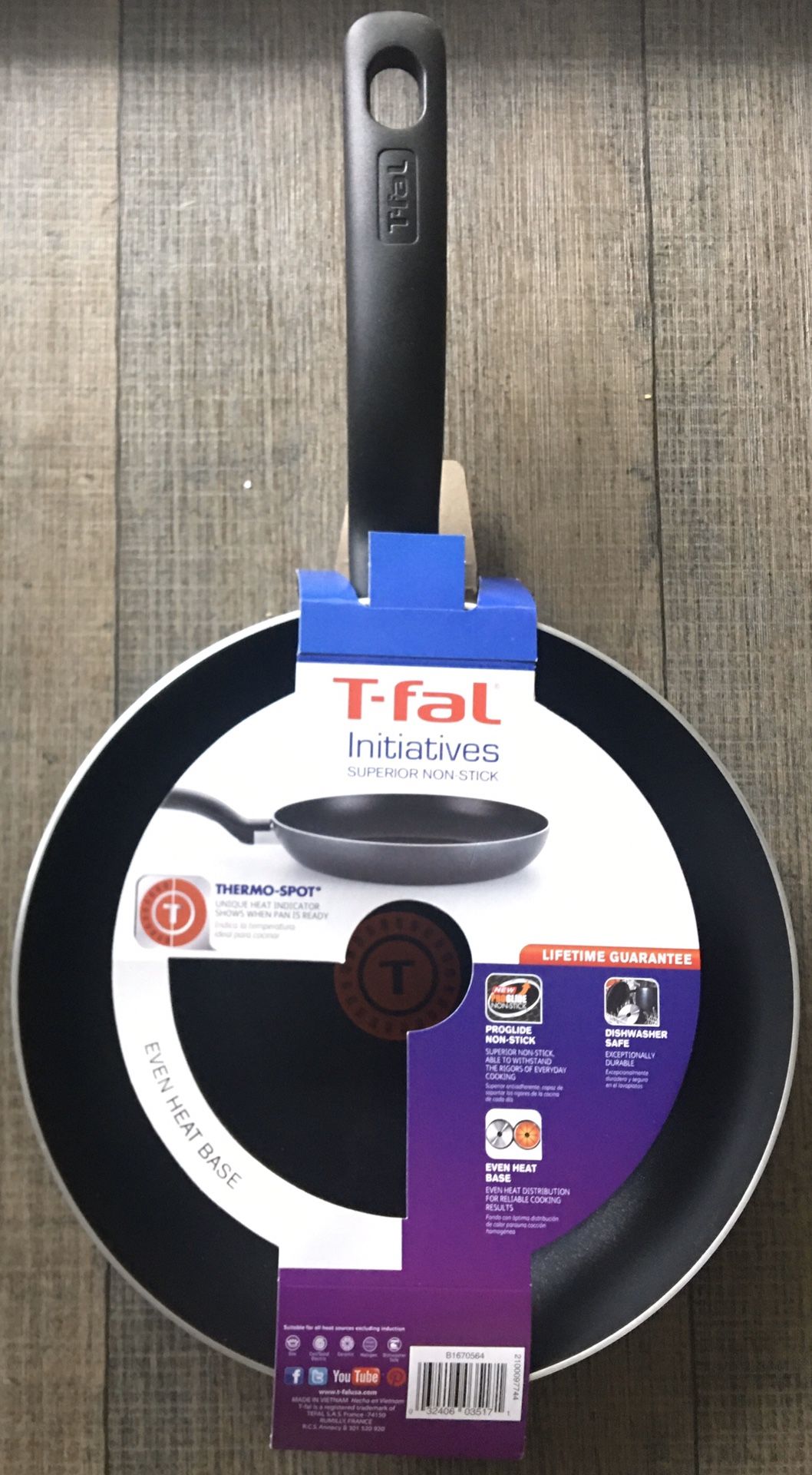 T-fal initiatives superior non stick 10’inch fry pan