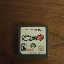 Nintendo Ds  Sims 2 Pets