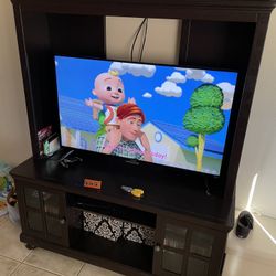 Dark Brown TV stand 