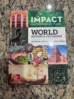 IMPACT California World History Geography Grade 7 (contact info removed)755974 McGraw Hill