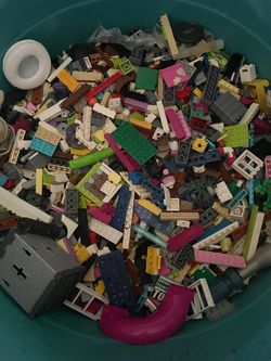 Large Lot of Mixed LEGO Pieces