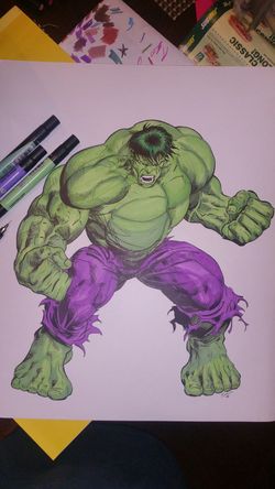 Comic fan art/ super heroes/ portraits