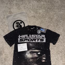 Hellstar Black and White Tee
