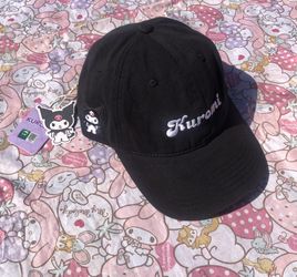 Sanrio Kuromi Embroidered Adjustable Hat 