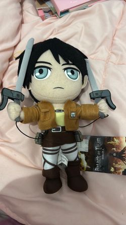 Attack on titan anime plush