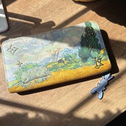 Louis Vuitton X Jeff Koons Masters Collection Van Gogh Zippy Wallet