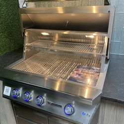 Stainless Steel 36” Outdoor Gas Grill 