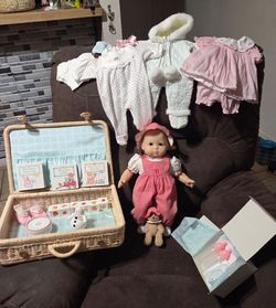 American Girl Bitty Baby, Bitty Bear and Accessories.