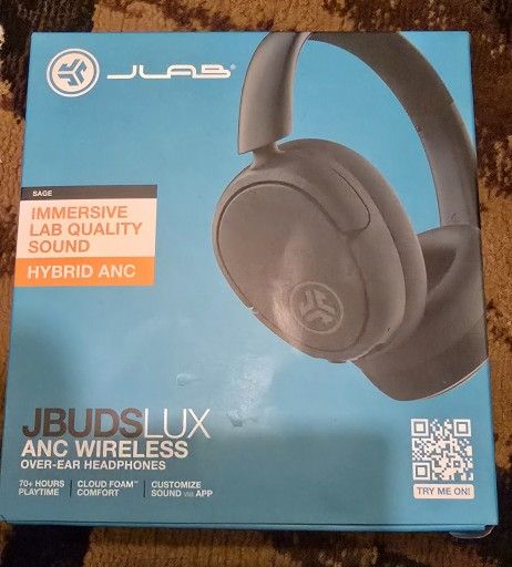 JLab JBuds Lux ANC Wireless Over-Ear Headphones