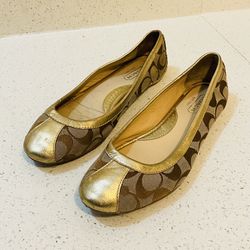 Coach flats on sale sale