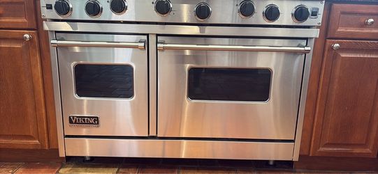 48” Stainless Steel Viking Range