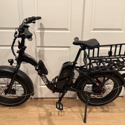 RadExpand 5 Folding E-bike 750W Class 2 with Large Basket And Accessories