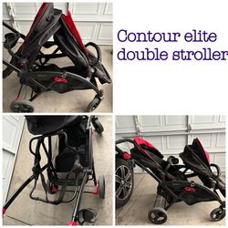 Contour Elite Double Stroller 