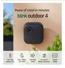 Blink Outdoor 4 – Wireless smart security camera