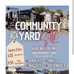 COMMUNITY YARD SALE 