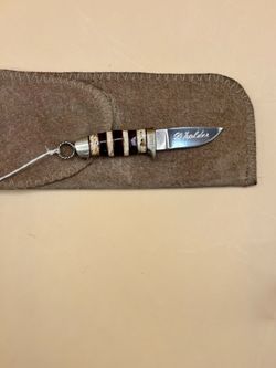 Authentic D'Alton Holder Custom Miniature Fixed Blade Knife