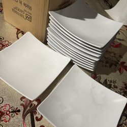 Docena de platos para postres  o aperitivos.